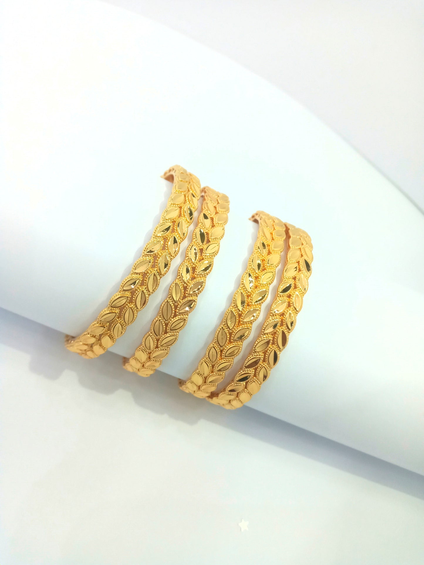 Golden bangles