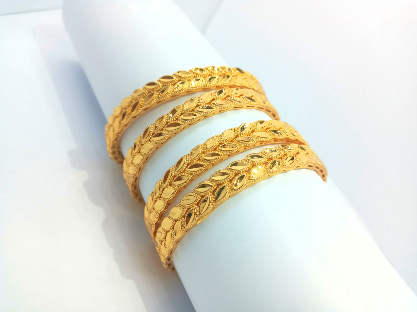 Golden bangles