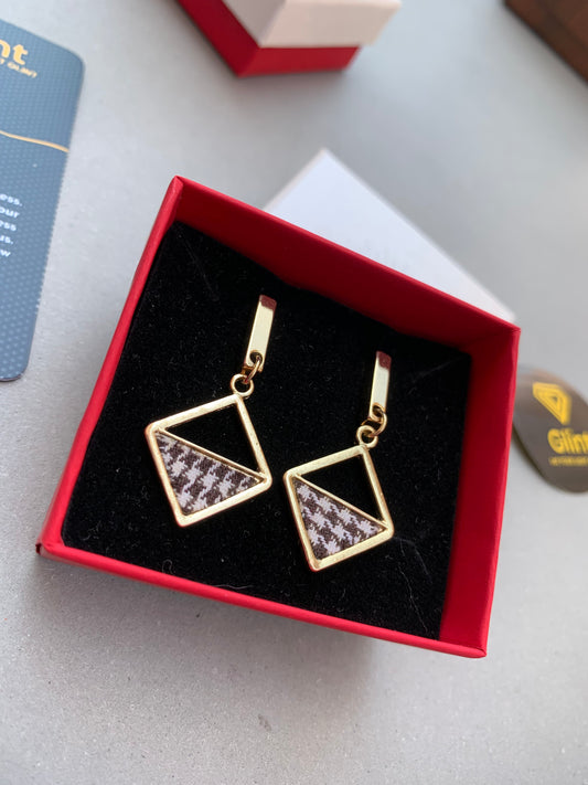 Square shape Earrings