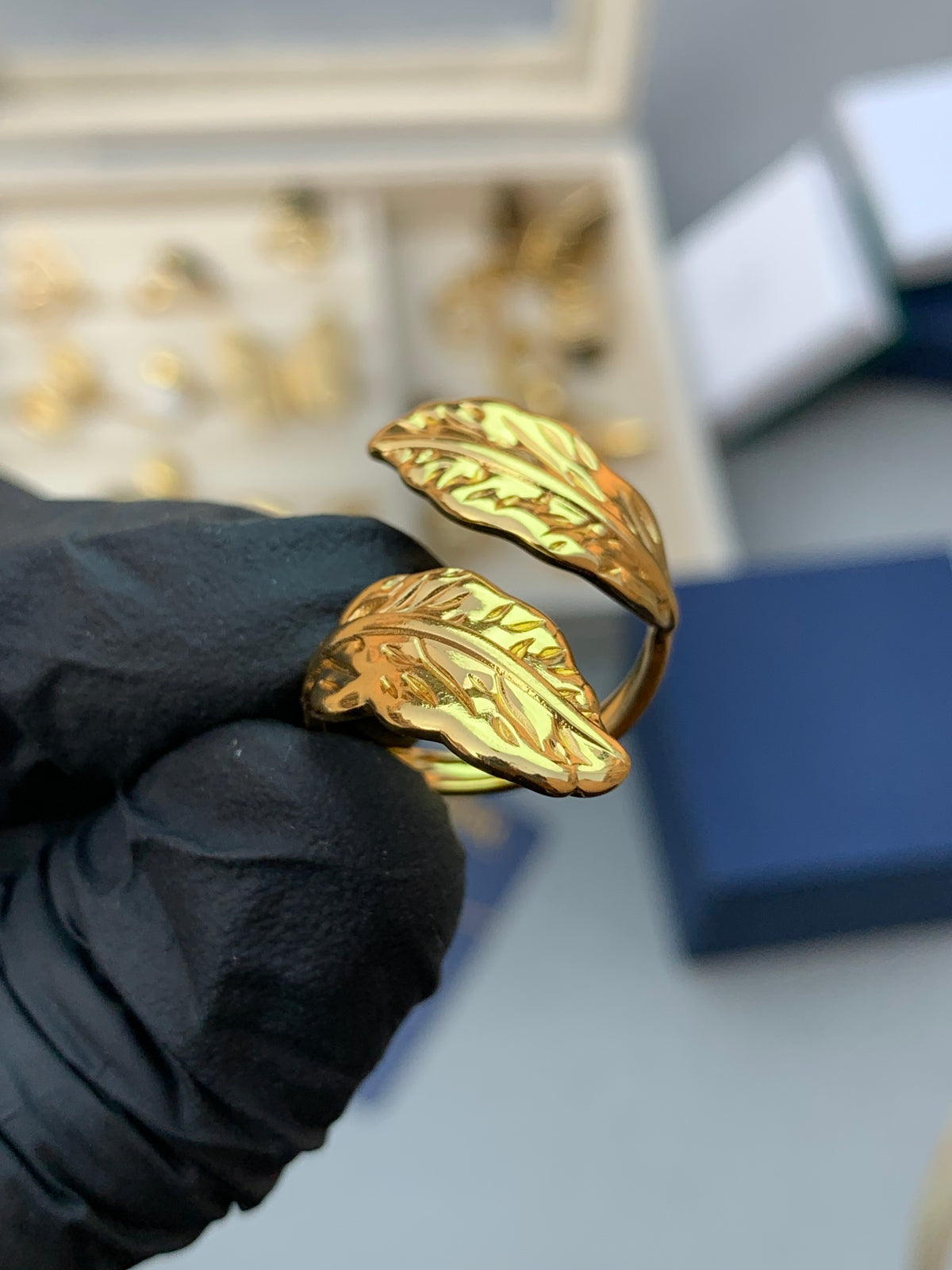 New Leaves style Ring