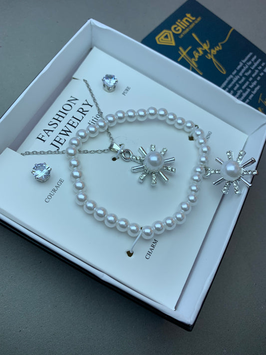 Sliver Fashion Jewelry Set