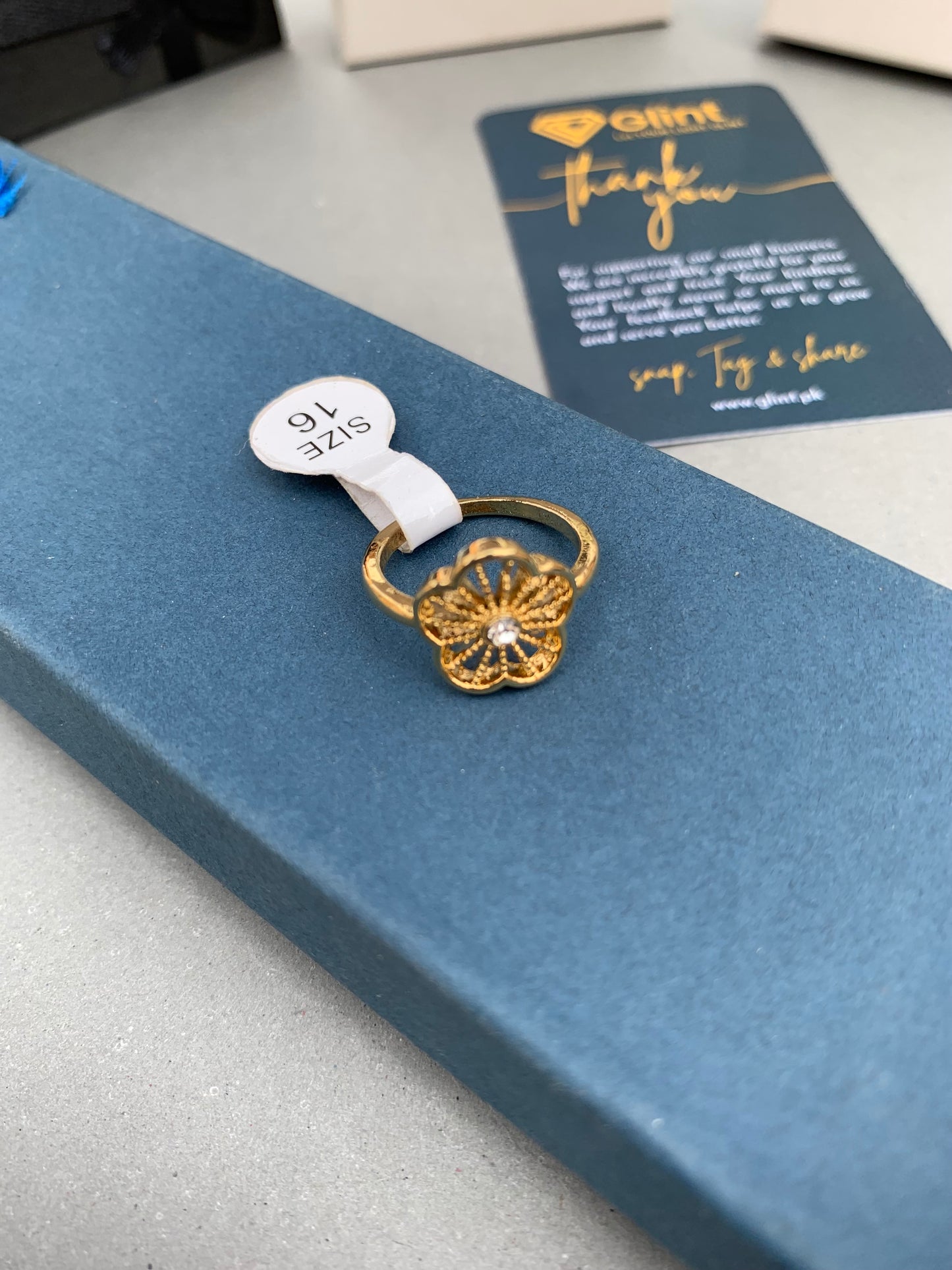 Flower Ring Stainless