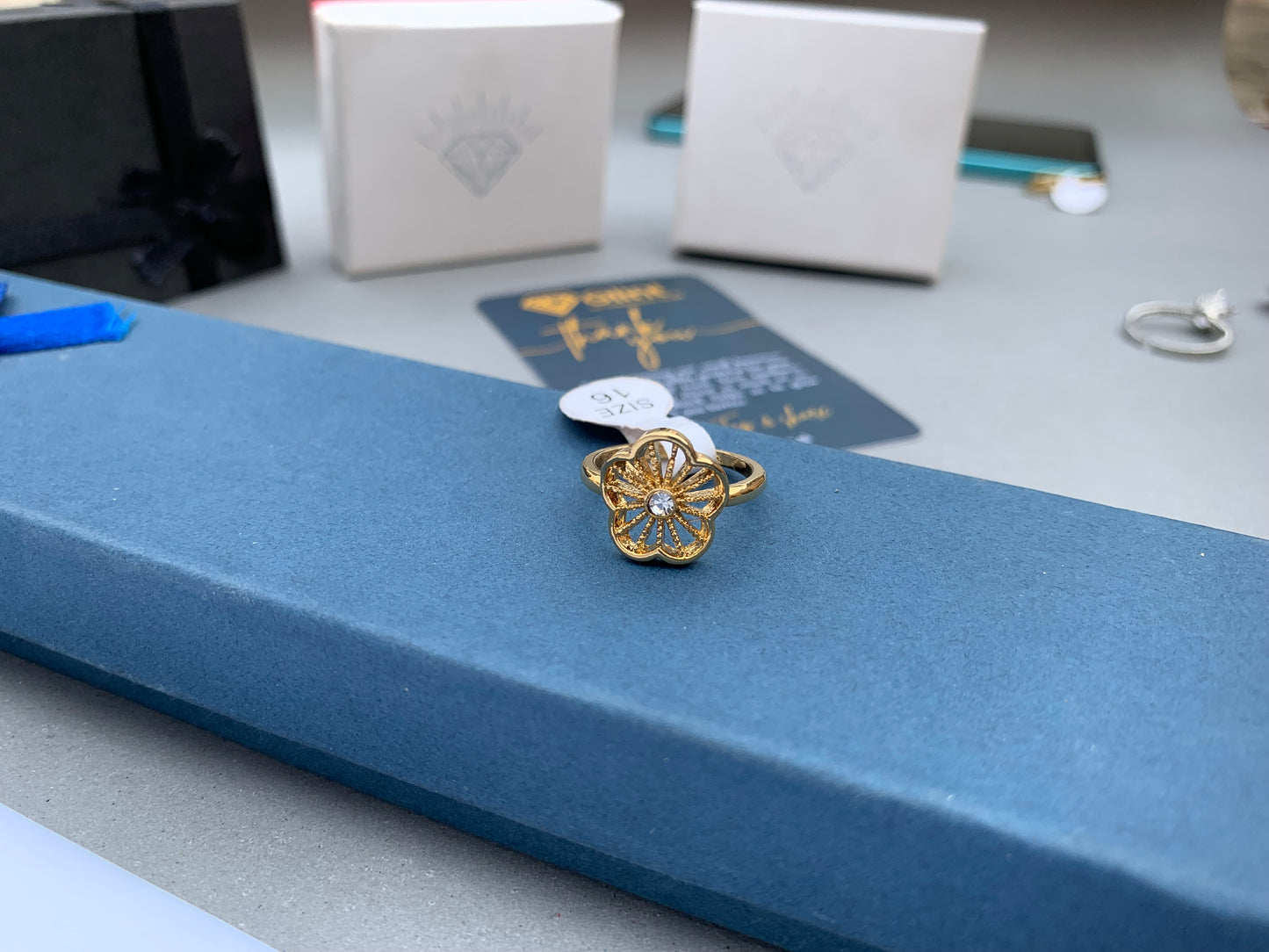 Flower Ring Stainless