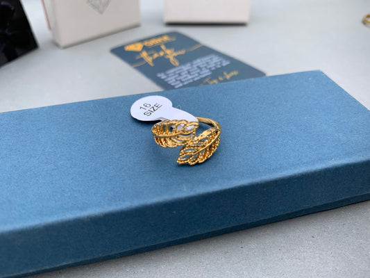 New Leaves style Ring