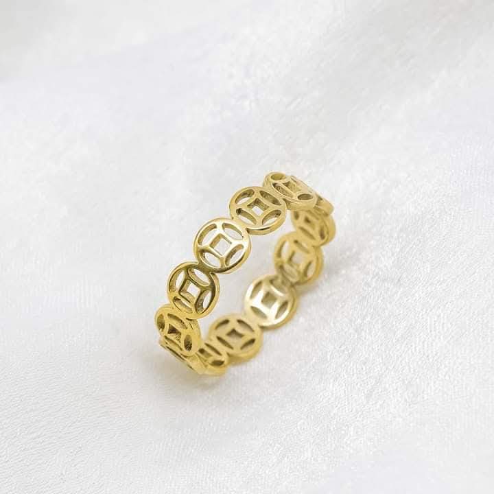 Ring, Stainless Steel Coin