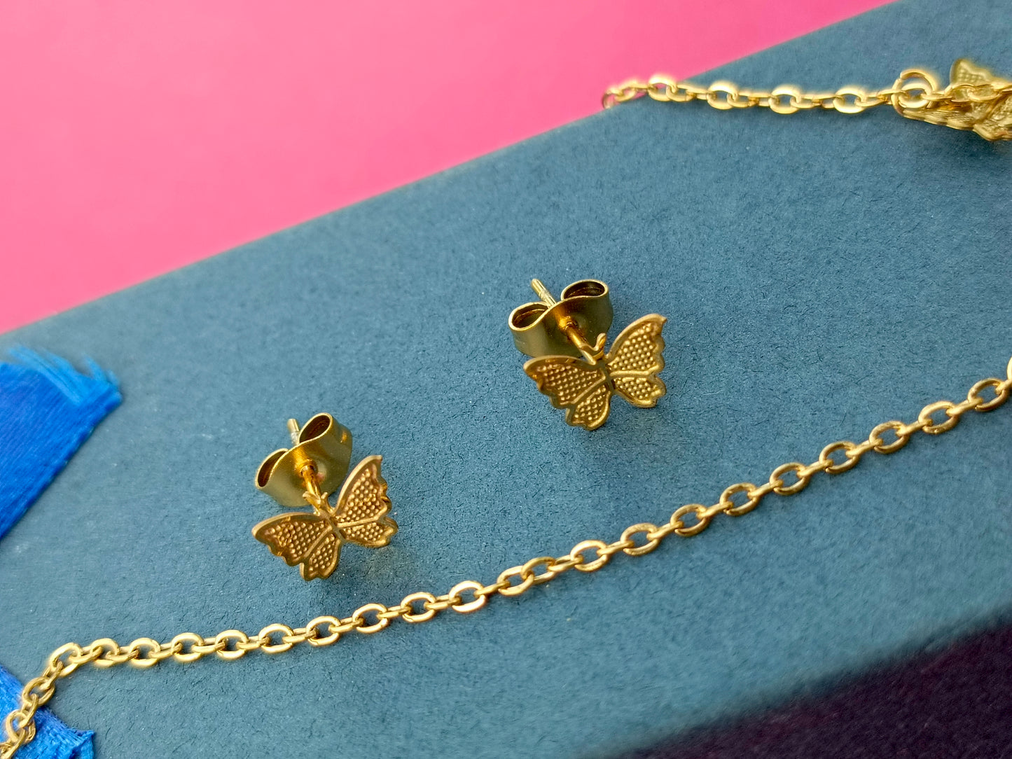 butterfly necklace Set (12)