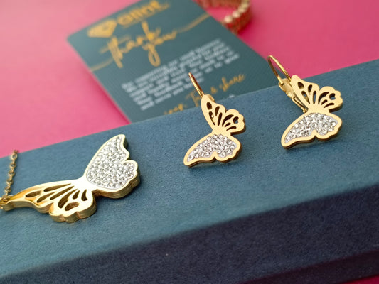 Butterfly pendent Set (11)