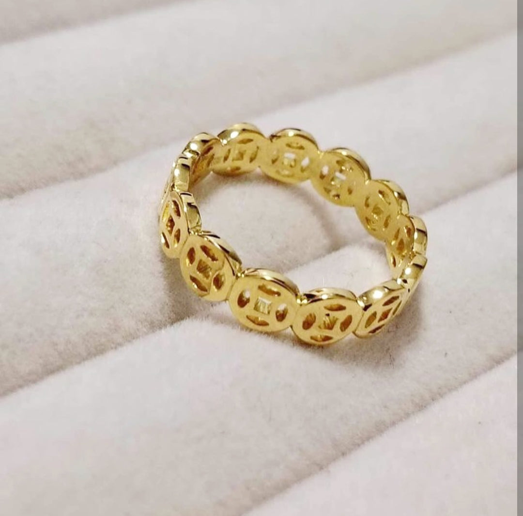 Ring, Stainless Steel Coin