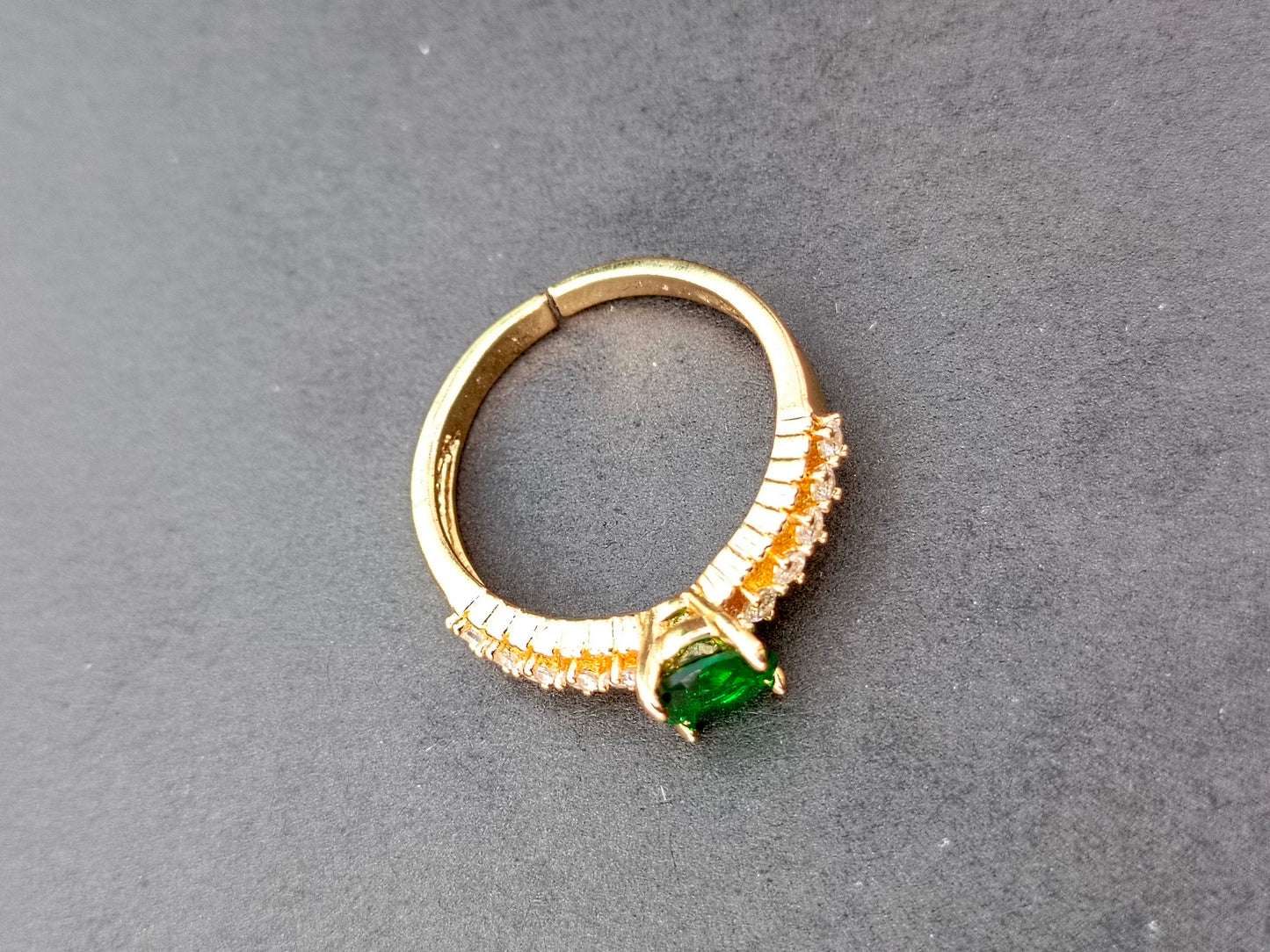 Ring Green+Golden