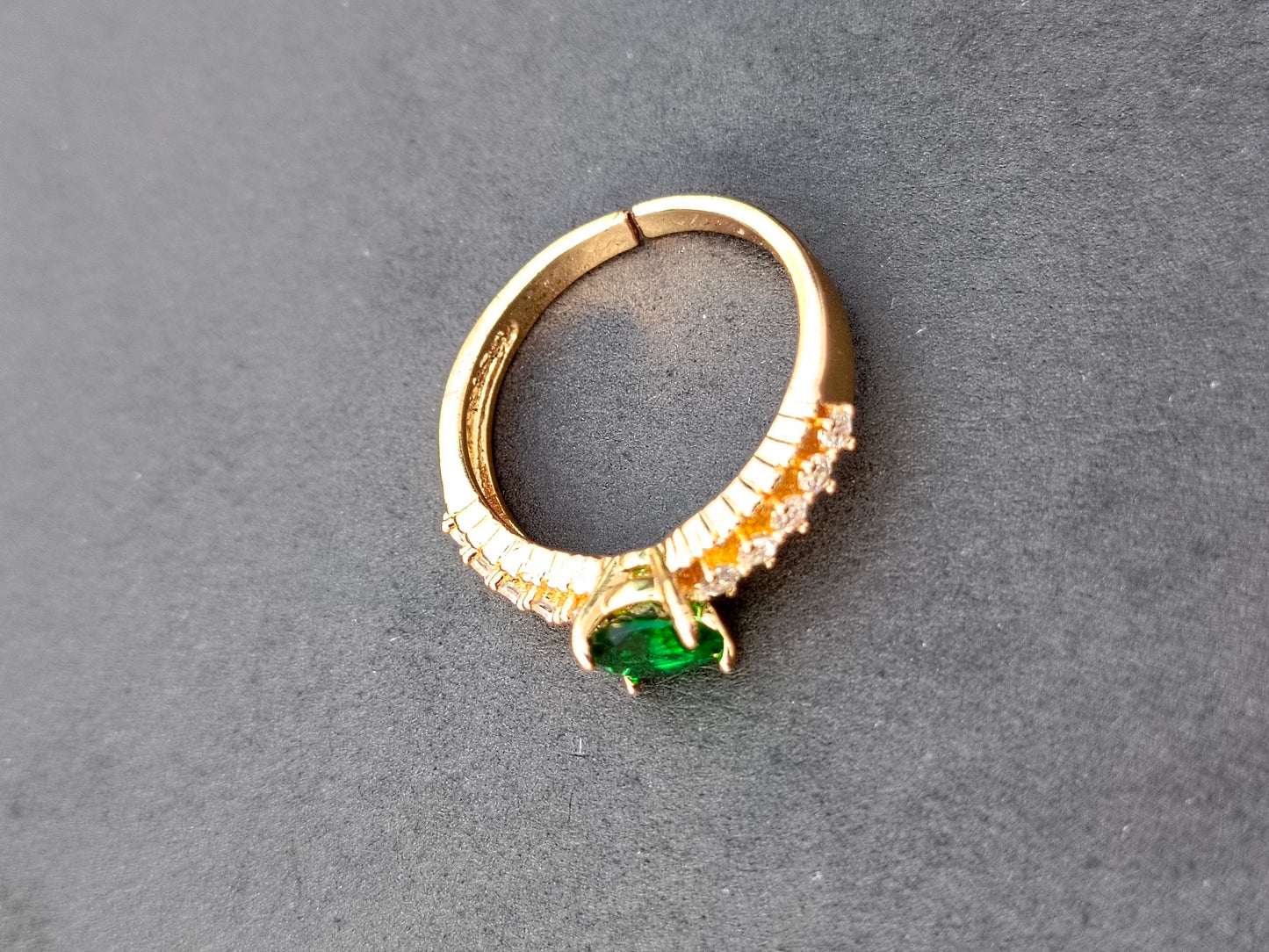Ring Green+Golden