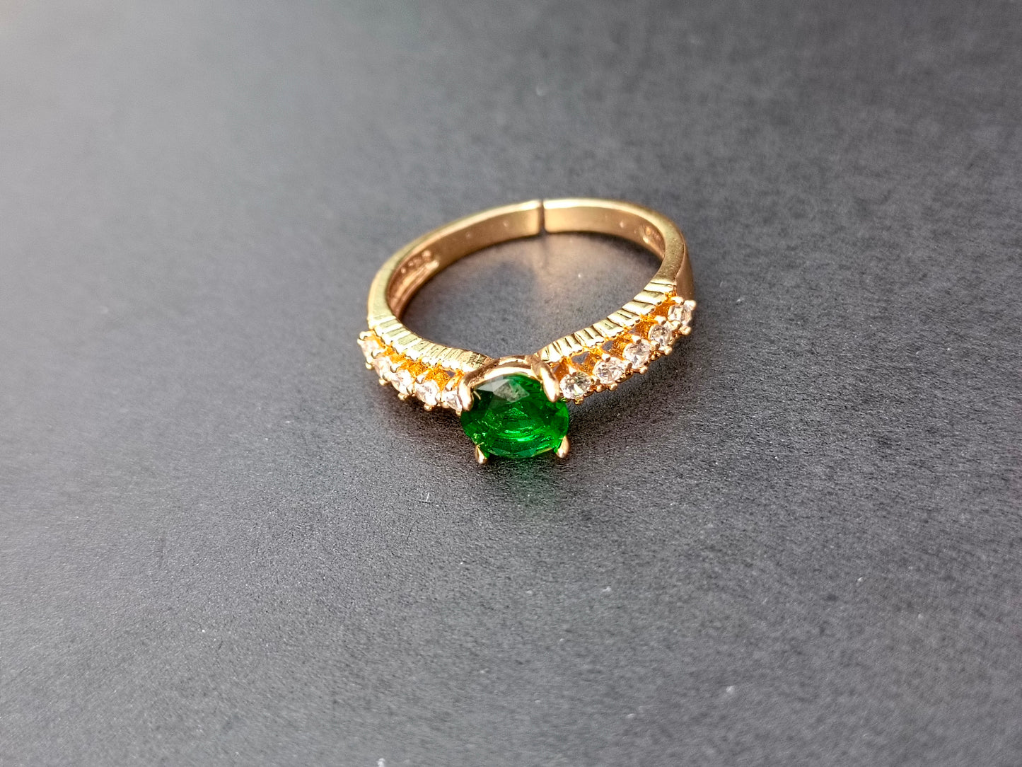 Ring Green+Golden