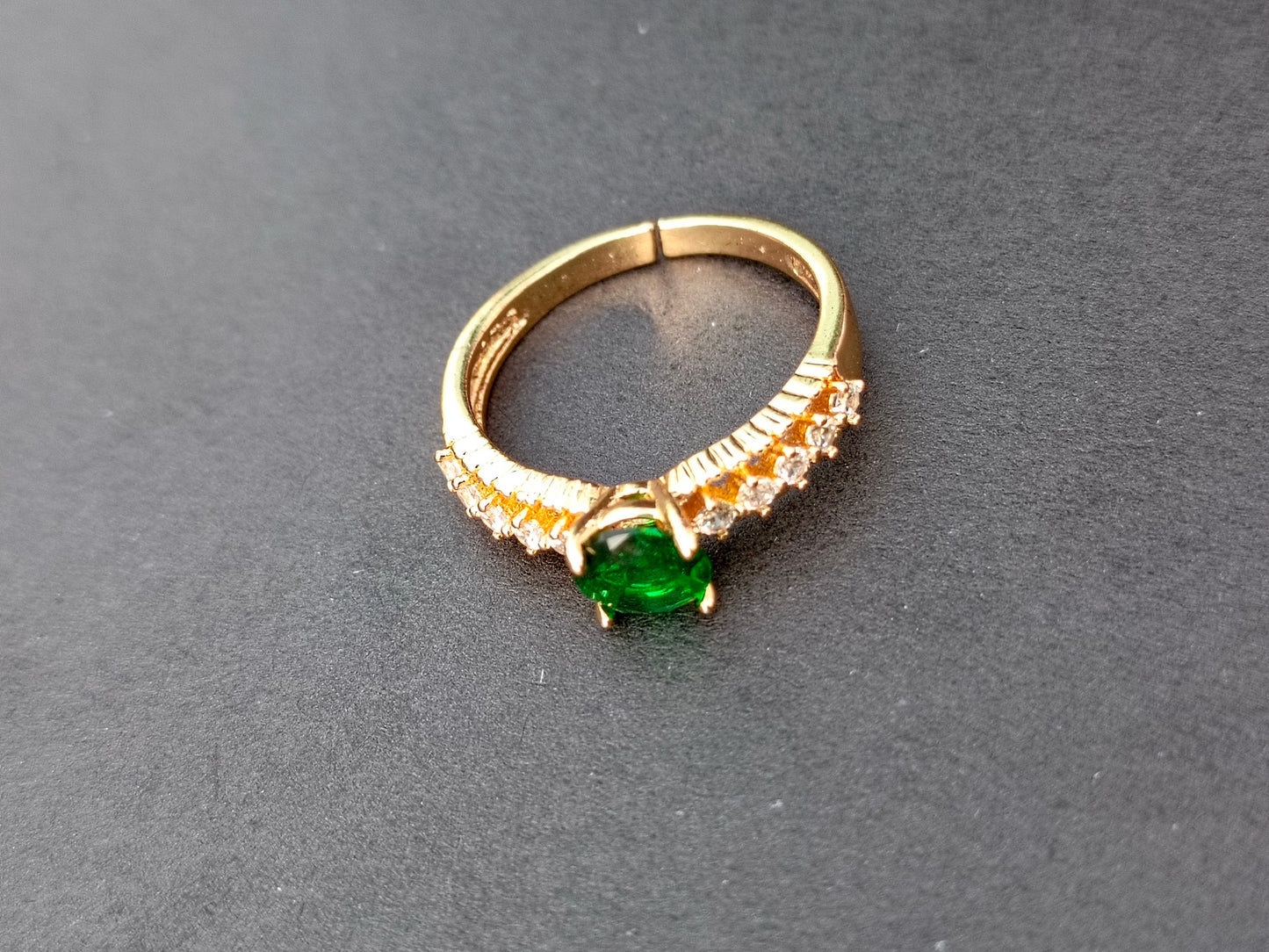Ring Green+Golden