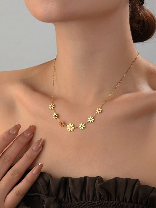 Flower Neck-Chain| Necklace