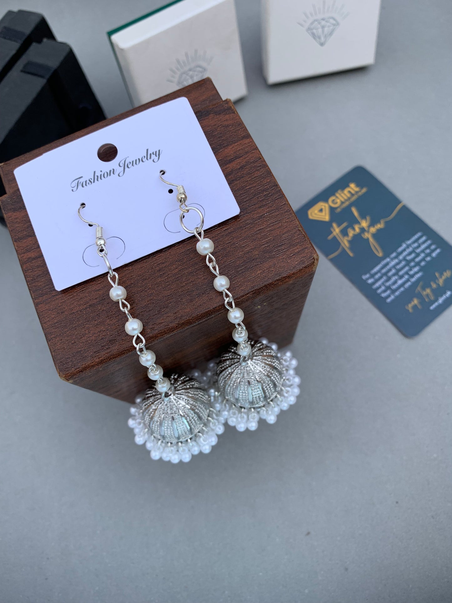 Sliver Jhumka