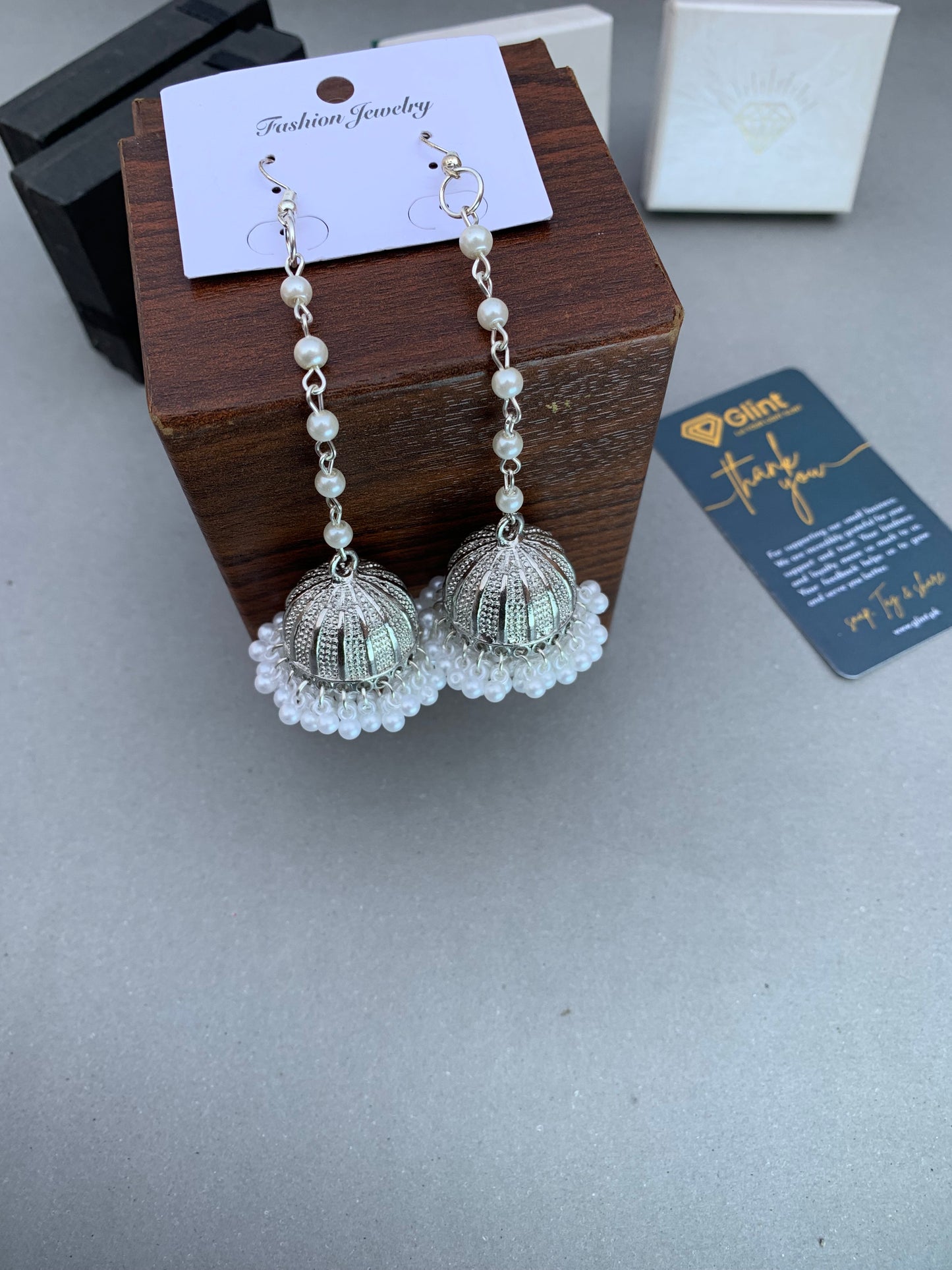 Sliver Jhumka