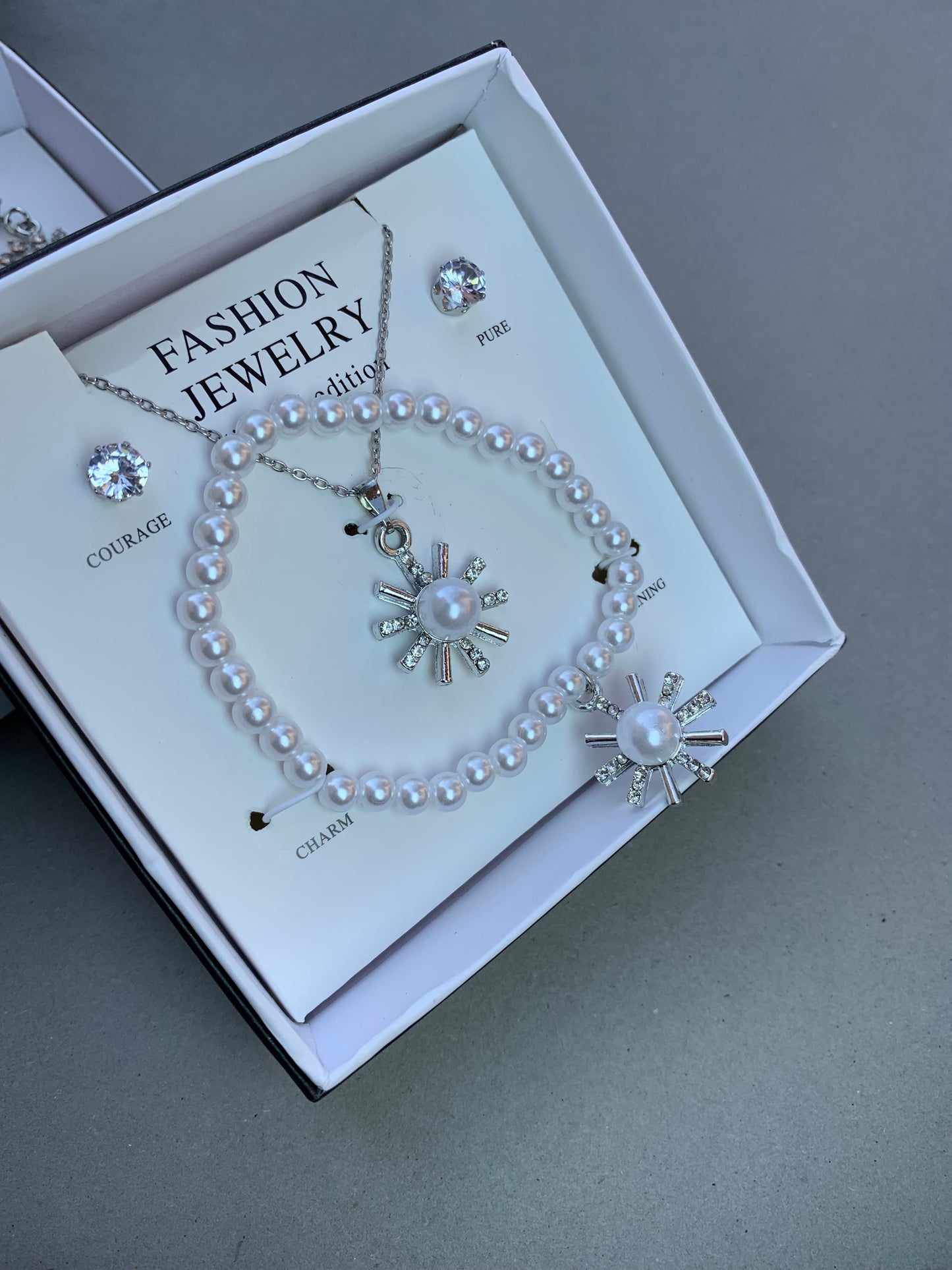 Sliver Fashion Jewelry Set