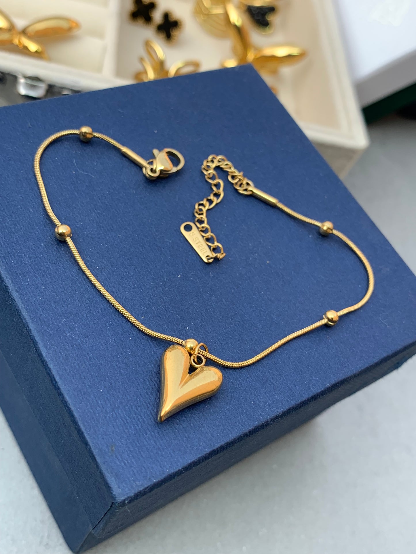 Heart-Bracelet Stainless Steel