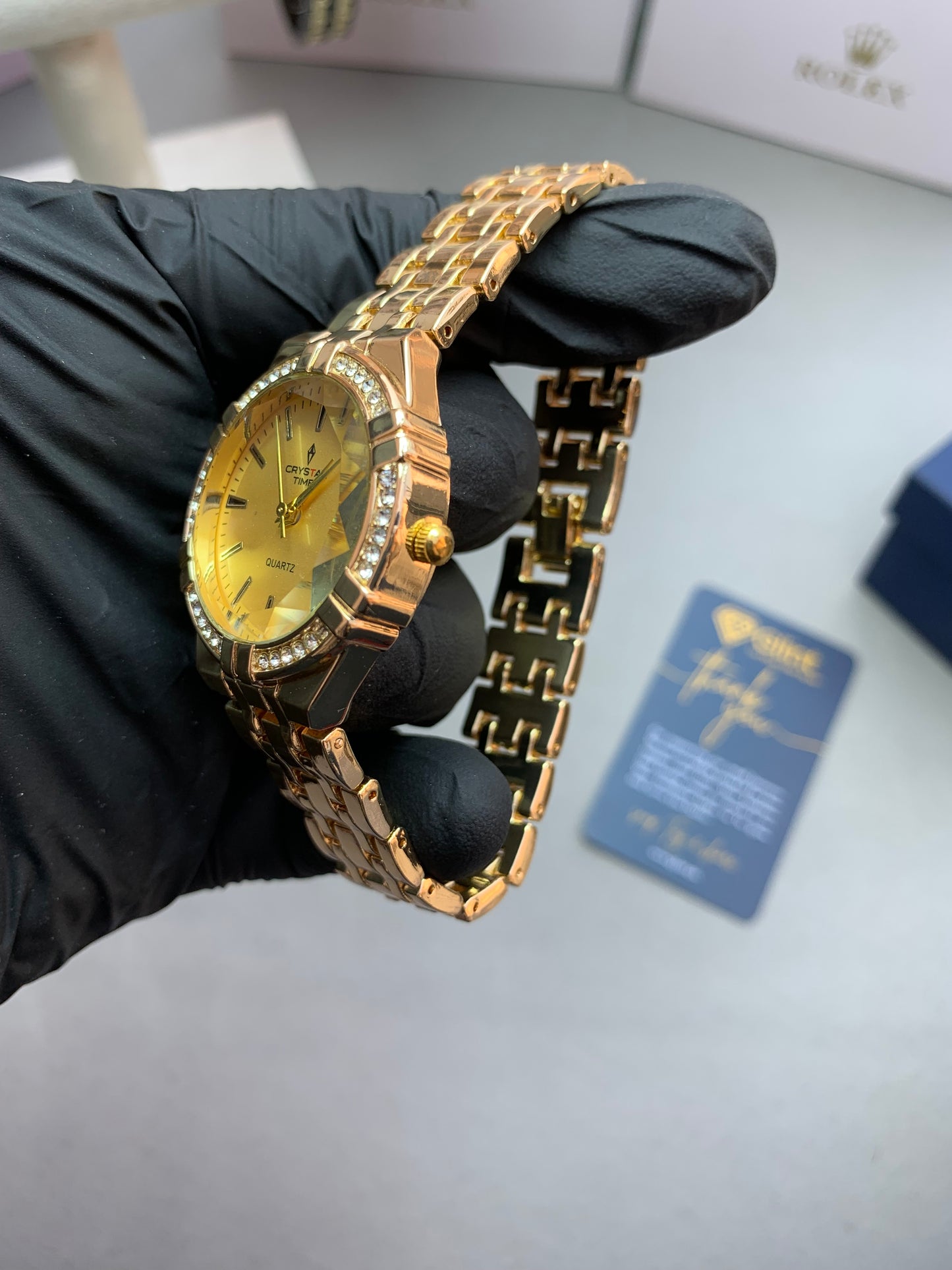 Ladies watch Golden