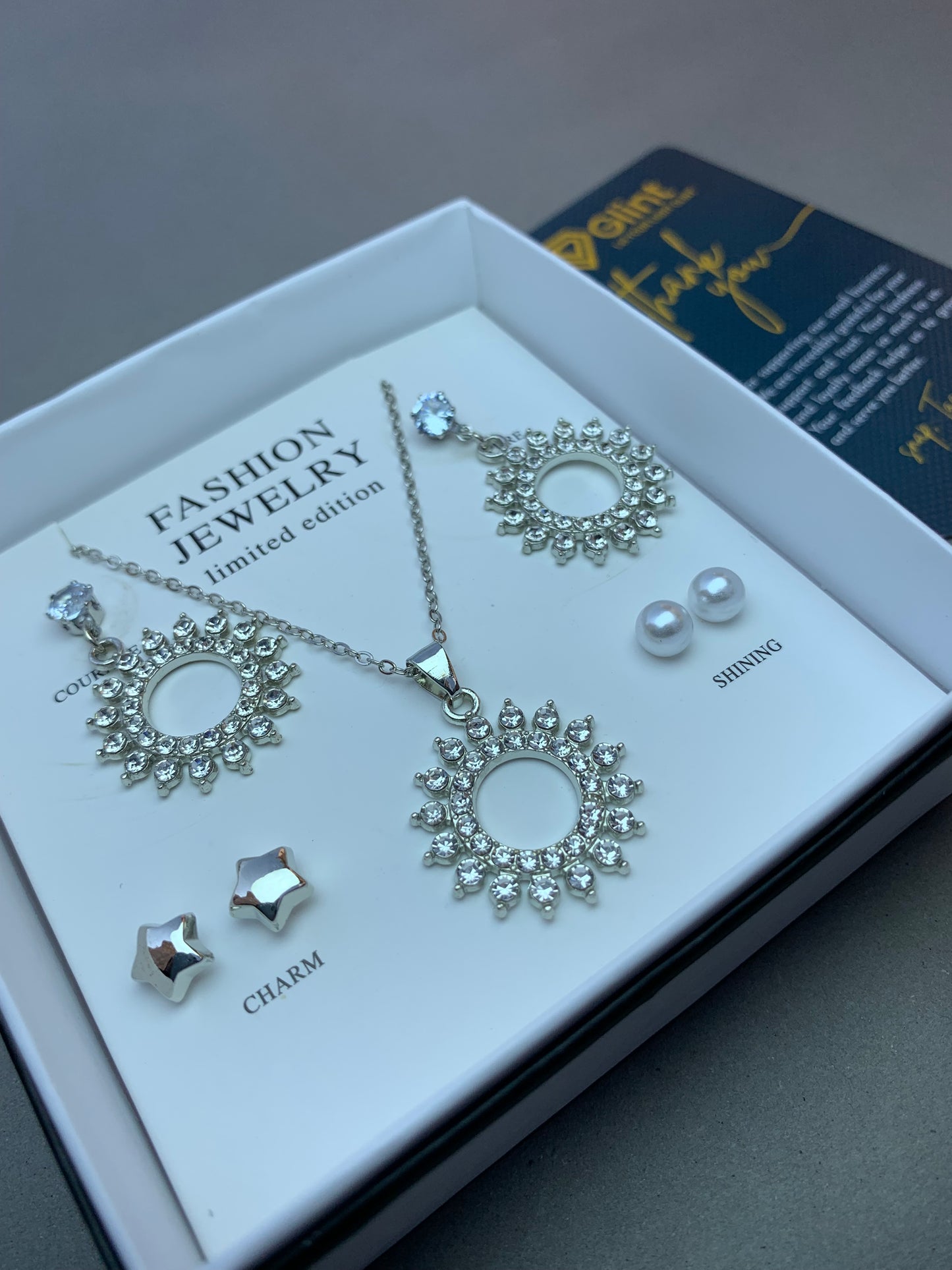 Silver Fashion jewelry Set