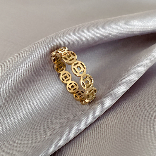 Ring, Stainless Steel Coin