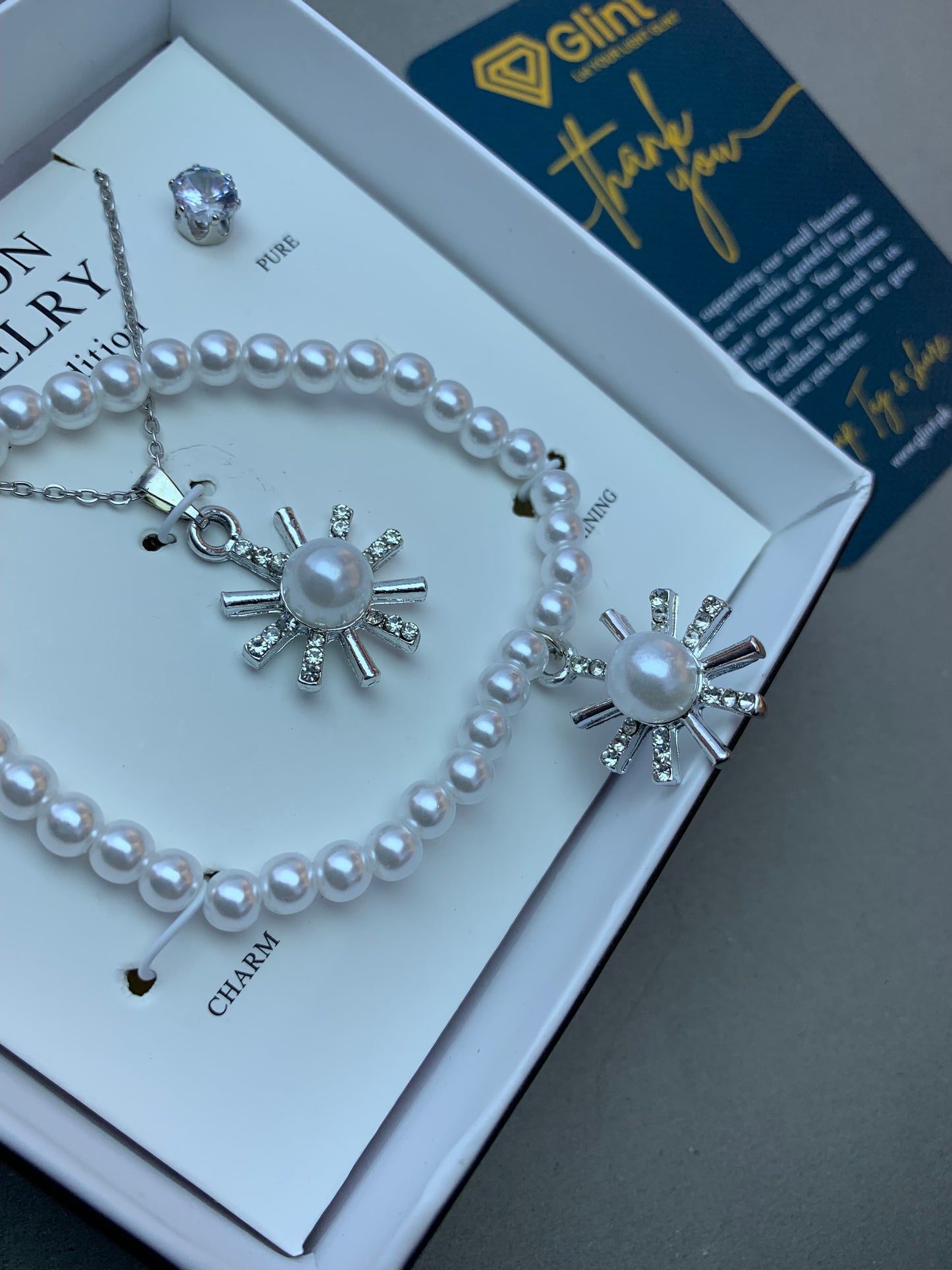 Sliver Fashion Jewelry Set