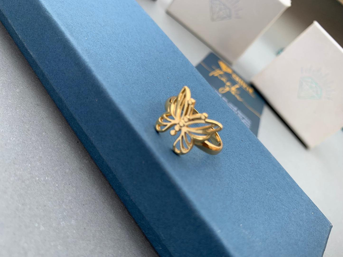 Simple Butterfly Ring✨