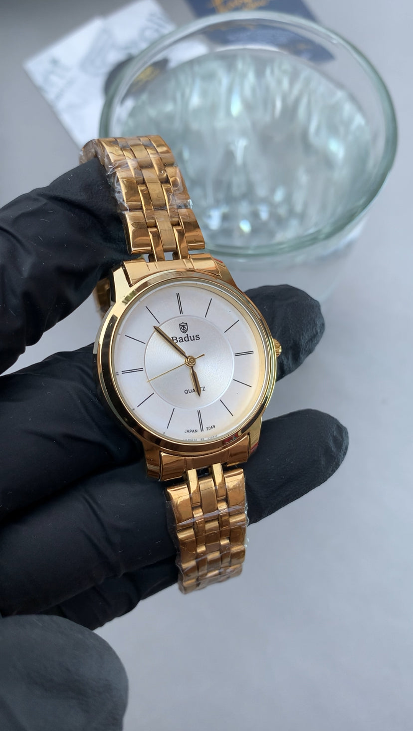 Ladies watch+stainless steel+water resistance
