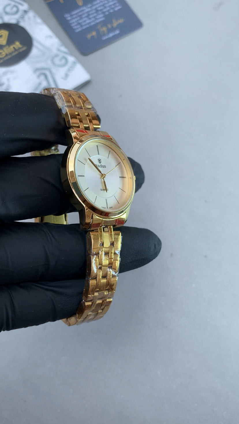 Ladies watch+stainless steel+water resistance