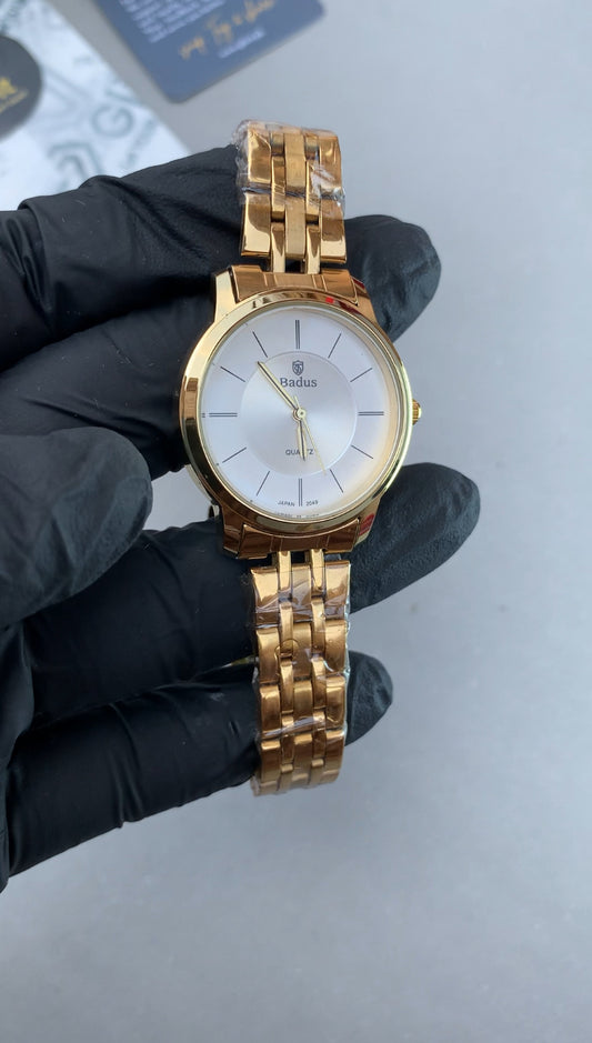 Ladies watch+stainless steel+water resistance