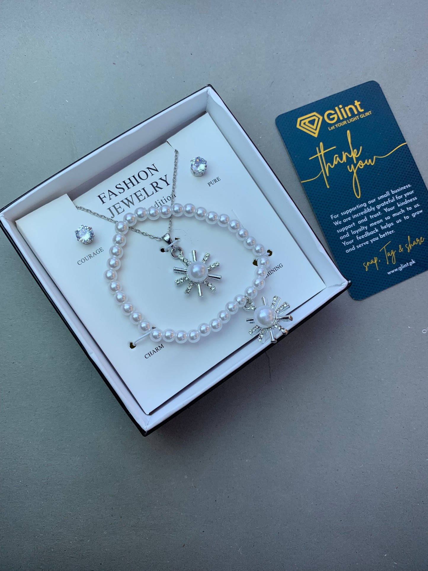 Sliver Fashion Jewelry Set