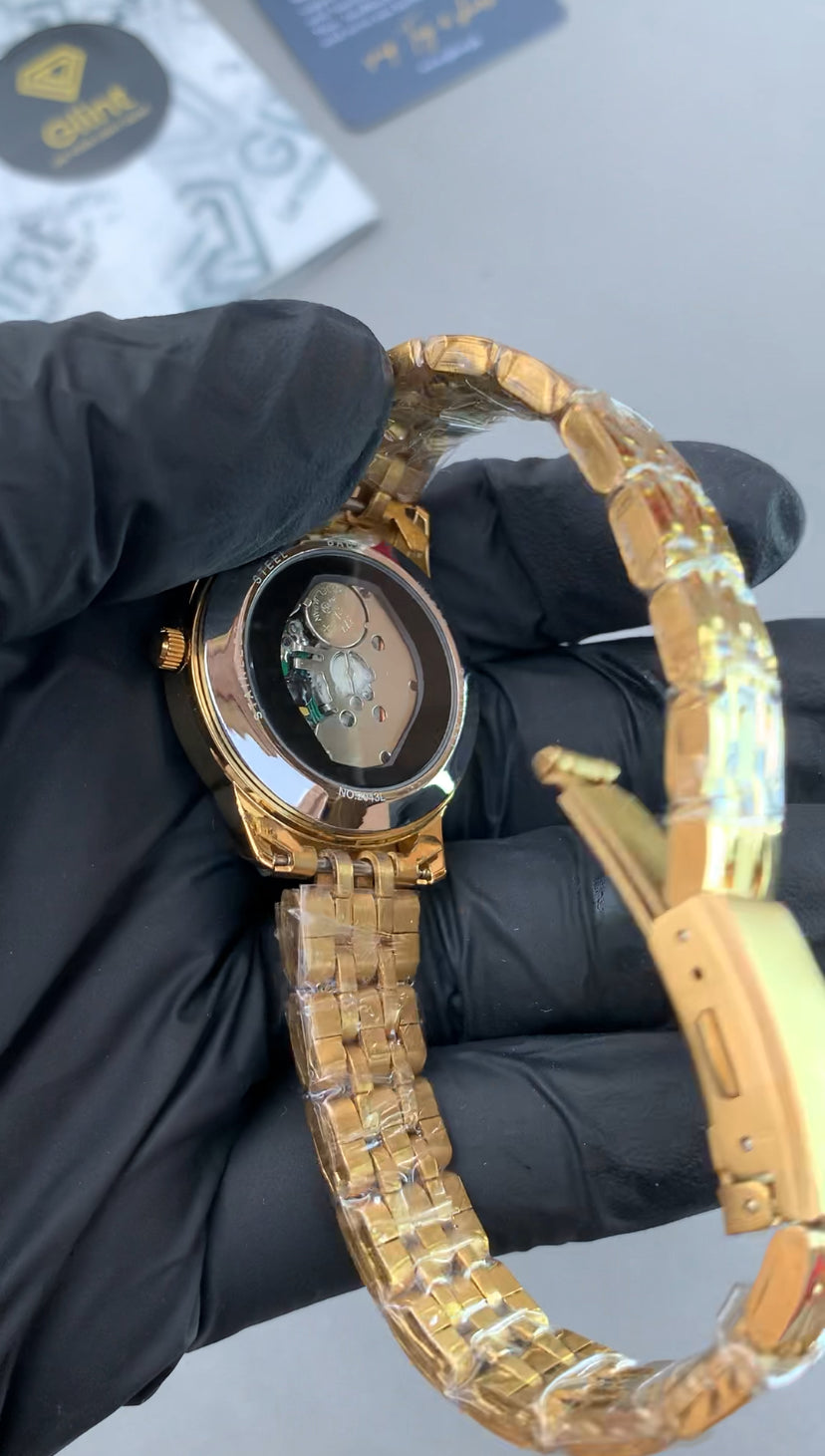 Ladies watch+stainless steel+water resistance