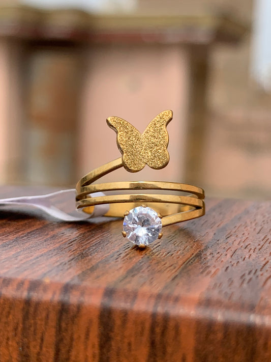 Butterfly ring