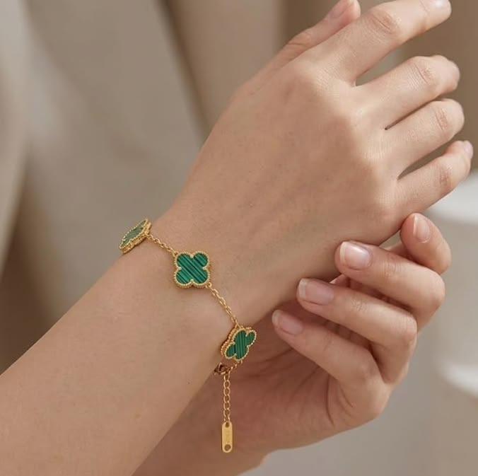 Green Clover bracelet