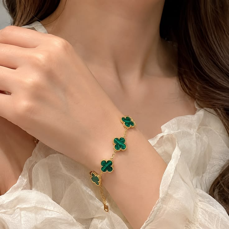 Green Clover bracelet