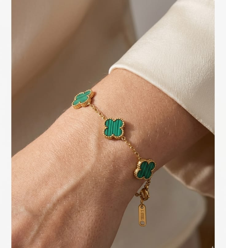 Green Clover bracelet